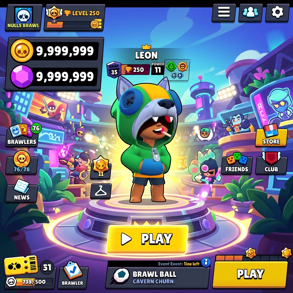 Nulls Brawl Karakter Ekranı