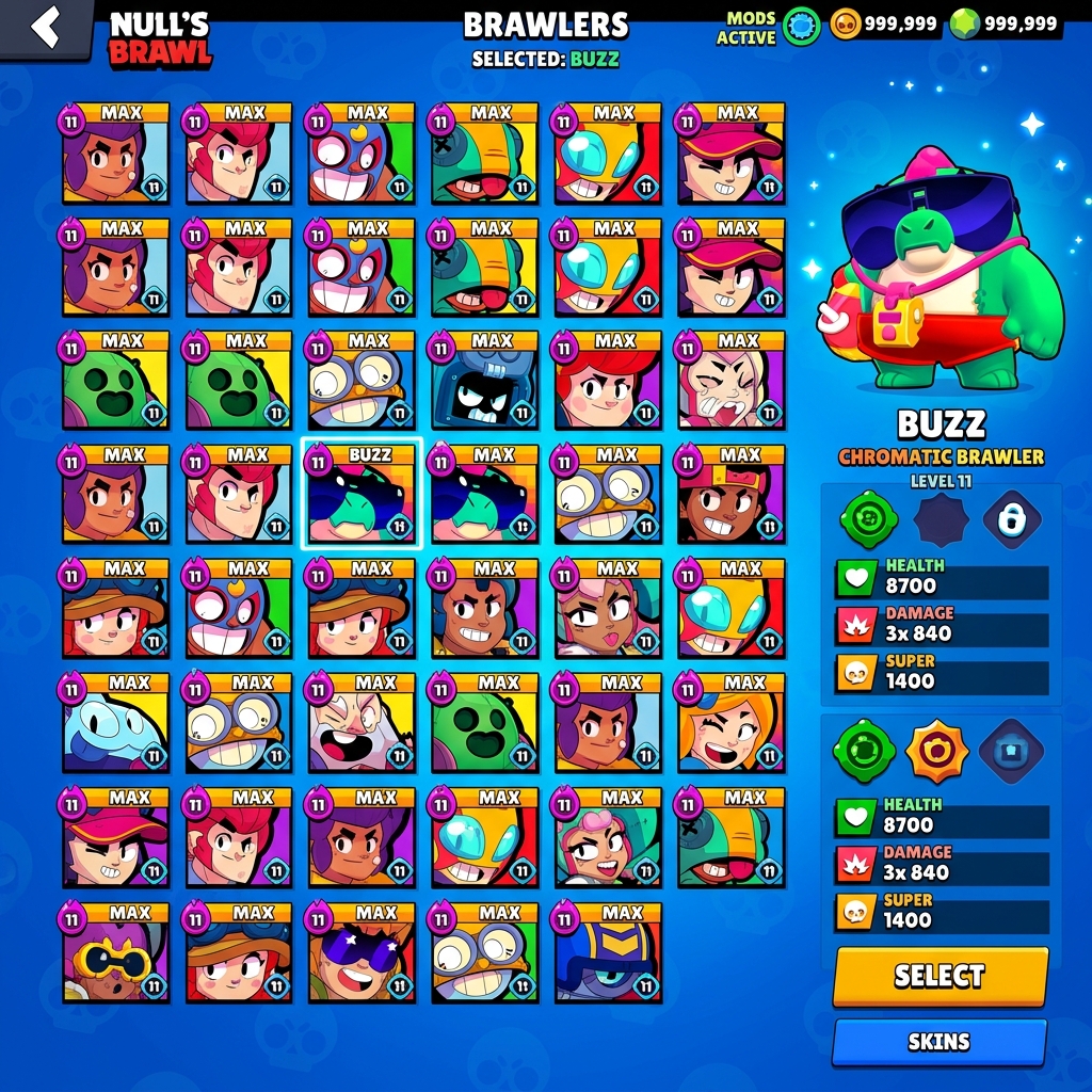 Nulls Brawl Mağaza Ekranı